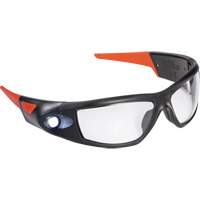 Lunettes de s&eacute;curit&eacute; &agrave; faisceau d'inspection rechargeable SPG500, Lentille Transparent, ANSI Z87+ Nuna Depot Inc.