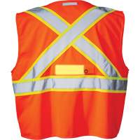 Veste de s&eacute;curit&eacute; SV350 X-Back avec lampe, Orange haute visibilit&eacute;, Petit, Polyester Nuna Depot Inc.