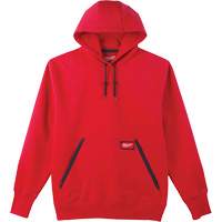 Heavy-Duty Pullover Hoodie, Men's, Small, Red Nuna Depot Inc.