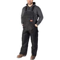 Salopette GridIron de longueur standard avec fermeture &agrave; glissi&egrave;re jusqu'&agrave; la cuisse, Hommes, Grand, Noir Nuna Depot Inc.