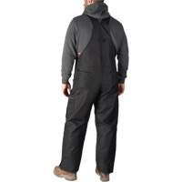 Salopette GridIron de longueur standard avec fermeture &agrave; glissi&egrave;re jusqu'&agrave; la cuisse, Hommes, Grand, Noir Nuna Depot Inc.