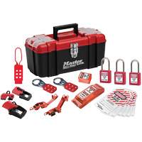 Trousse de cadenassage avec serrures en thermoplastique Zenex, Ensemble &eacute;lectrique, 20 composants compris Nuna Depot Inc.