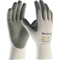 ATG MaxiFoam&reg; Premium Seamless Knit Gloves, Large, Nitrile Coating, 15 Gauge, Nylon Shell Nuna Depot Inc.