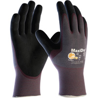 ATG MaxiDry&reg; Ultra Lightweight Seamless Gloves, Large, Nitrile Coating, 15 Gauge, Nylon/Elastane Shell Nuna Depot Inc.