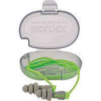 Alphas Reusable Earplugs, Corded/Uncorded, Bulk - Plastic Case, 27 dB NRR, One-Size Nuna Depot Inc.