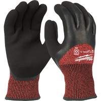 Winter Cut-Resistant Gloves, Size X-Large, 15 Gauge, Rubber Latex Coated, ANSI/ISEA 105 Level 3 Nuna Depot Inc.