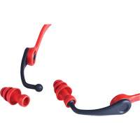 Replacement Banded Flanged Ear Plugs, 25 dB NRR, One-Size Nuna Depot Inc.