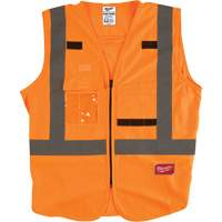 Veste de s&eacute;curit&eacute;, Orange haute visibilit&eacute;, 4T-Grand/5T-Grand Nuna Depot Inc.