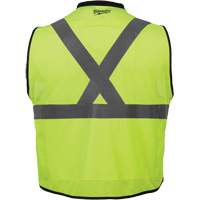 Veste de s&eacute;curit&eacute; haute performance, Jaune lime haute visibilit&eacute;, 4T-Grand/5T-Grand Nuna Depot Inc.