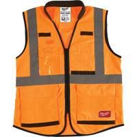 Veste de s&eacute;curit&eacute; haute performance, Orange haute visibilit&eacute;, 4T-Grand/5T-Grand Nuna Depot Inc.