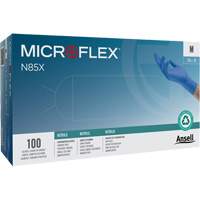 Microflex&reg; N85 Gloves, X-Small, Nitrile, 3.5-mil, Powder-Free, Blue, Class 2 Nuna Depot Inc.