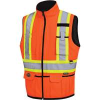 6688 Reversible Vest, High Visibility Orange, 2X-Large, Polyester Nuna Depot Inc.