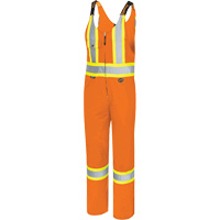 6617 Safety Overalls, Poly-Cotton, 36, High Visibility Orange Nuna Depot Inc.