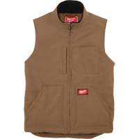 Heavy-Duty Sherpa-Lined Vest, Men's, Small, Brown Nuna Depot Inc.