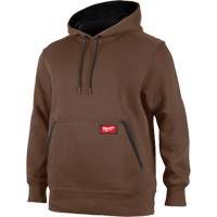 Midweight Pullover Hoodie, Men's, Small, Brown Nuna Depot Inc.