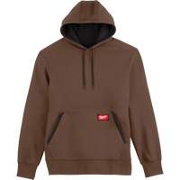 Midweight Pullover Hoodie, Men's, Small, Brown Nuna Depot Inc.