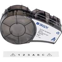 Repositionable Multi-Purpose Labels with Ribbon, Black Nuna Depot Inc.