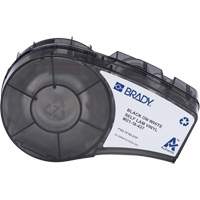 Self-Laminating Wrap Around Labels with Ribbon, Black Nuna Depot Inc.