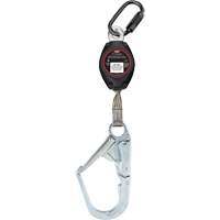 Cordage de s&eacute;curit&eacute; autor&eacute;tractable avec grand mousqueton Dynamic, 7', Polyester, Pivotant Nuna Depot Inc.