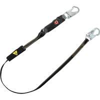 V-Series Welding Energy Absorbing Lanyard, 6', Snap Hook Center, Snap Hook Leg Ends, Kevlar&reg;/Metal/Nylon Nuna Depot Inc.