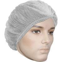 Bonnet bouffant pliss&eacute; Cova-Cap, Polypropyl&egrave;ne, 21", Blanc Nuna Depot Inc.