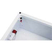 Grande armoire standard pour DEA avec alarme, Zoll AED Plus/Zoll AED 3/Cardio-Science/Physio-Control Pour, Non m&eacute;dical Nuna Depot Inc.