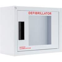 Armoire compacte standard pour DEA avec alarme, Philips/Defibtech/Heartsine Pour, Non m&eacute;dical Nuna Depot Inc.