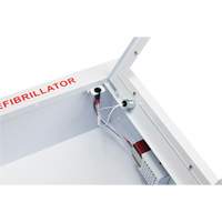 Grande armoire semi-encastr&eacute;e avec alarme, Zoll AED Plus/Zoll AED 3/Cardio-Science/Physio-Control Pour, Non m&eacute;dical Nuna Depot Inc.