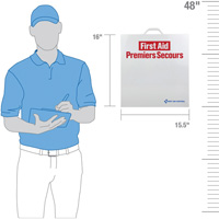 SmartCompliance&reg; First Aid Cabinet, Meets CSA Z1220-17 Type 3 High-Risk Environment, Small (2-25 Workers) Nuna Depot Inc.