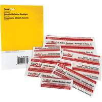 Recharge de bandages adh&eacute;sifs SmartCompliance, Assorti, Tissu/Plastique, Non st&eacute;rile Nuna Depot Inc.