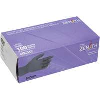 Medical Grade Disposable Gloves, Large, Nitrile, 6-mil, Powder-Free, Black, Class 2 Nuna Depot Inc.