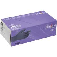 Gants jetables de calibre m&eacute;dical, T-Grand, Nitrile, 6 mils, Sans poudre, Noir, Classe 2 Nuna Depot Inc.