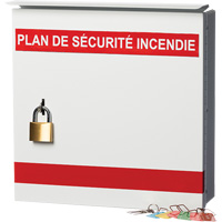 Boîte pour plan de s&eacute;curit&eacute; en cas d'incendie Nuna Depot Inc.