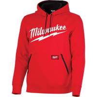 Midweight Pullover Hoodie with Milwaukee&reg; Logo, Men's, Small, Red Nuna Depot Inc.