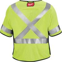Gilet de s&eacute;curit&eacute; &agrave; maille d&eacute;tachable, Noir/Jaune lime haute visibilit&eacute;, Moyen/Petit Nuna Depot Inc.