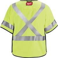 Gilet de s&eacute;curit&eacute; &agrave; maille d&eacute;tachable, Noir/Jaune lime haute visibilit&eacute;, Moyen/Petit Nuna Depot Inc.