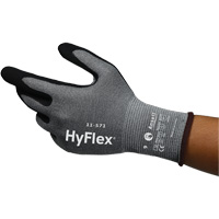 Gants anti-coupures HyFlex 11-571, 5, Calibre 15, Rev&ecirc;tement Nitrile, ASTM ANSI niveau A4/EN 388 niveau D Nuna Depot Inc.