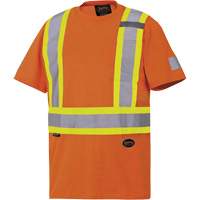 6978 Safety T-Shirt, Cotton, Large, Orange Nuna Depot Inc.