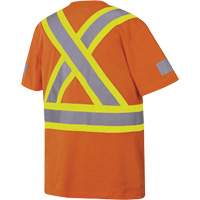 6978 Safety T-Shirt, Cotton, Large, Orange Nuna Depot Inc.