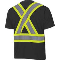 6992 Bird's-Eye Safety Shirt, Polyester, X-Small, Black Nuna Depot Inc.
