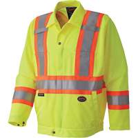 5999J Manteau de s&eacute;curit&eacute; routi&egrave;re, Polyester, Jaune lime haute visibilit&eacute;, T-petit Nuna Depot Inc.