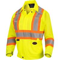 5999JW Veste de s&eacute;curit&eacute; routi&egrave;re pour femmes, Polyester, Jaune lime haute visibilit&eacute;, T-petit Nuna Depot Inc.
