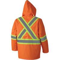 5608 Combinaison de pluie imperm&eacute;able 210D, Polyester/PVC, Petit, Orange haute visibilit&eacute; Nuna Depot Inc.