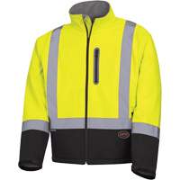 5689 Veste de s&eacute;curit&eacute; coquille souple &agrave; r&eacute;sistance m&eacute;canique, Noir/Jaune lime haute visibilit&eacute;, Petit Nuna Depot Inc.