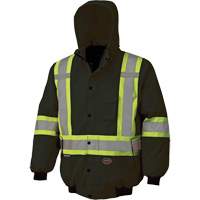 5026 Veste aviateur imperm&eacute;able 7 en 1, Polyester, Noir, T-petit Nuna Depot Inc.