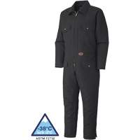 520A Quilted Duck Coveralls, Men's, Black, Size Small Nuna Depot Inc.