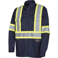 4414 Chemise de travail, Poly-coton, Petit, Bleu marin Nuna Depot Inc.