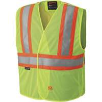6916A Veste de s&eacute;curit&eacute; ignifug&eacute;e, Jaune lime haute visibilit&eacute;, Moyen/Petit, Polyester Nuna Depot Inc.