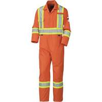 5551 Flame-Gard&reg; FR/Arc-Rated Coverall, Size 40, High Visibility Orange, 9.1 cal/cm² Nuna Depot Inc.