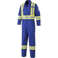 7704 FR-Tech&reg; High-Visibility Coveralls, Size 42, Royal Blue, 10 cal/cm²/9.7 cal/cm² Nuna Depot Inc.